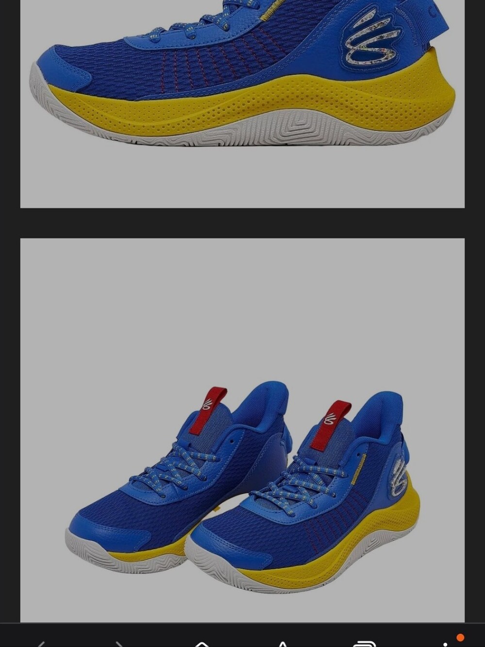 Under Armour Curry 3Z7 basketball shoes